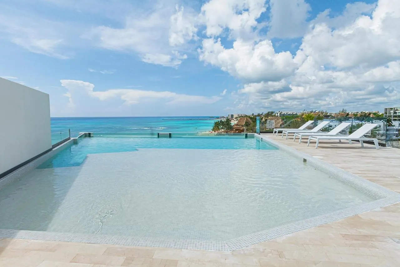 Ocean Blue Front Beach Apartamento Playa del Carmen