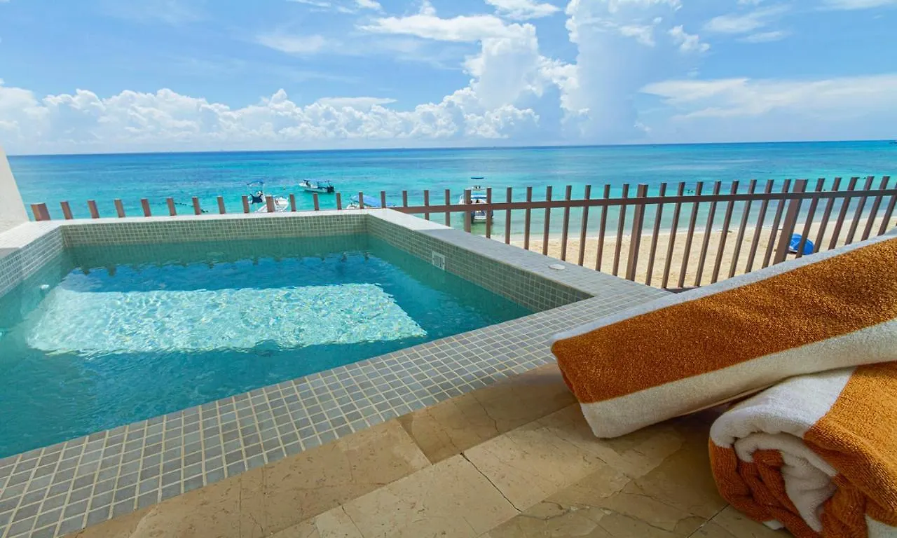 Ocean Blue Front Beach Lejlighed Playa del Carmen Mexico