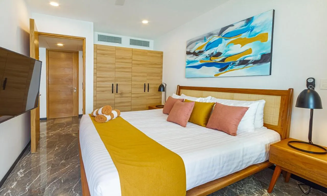 Ocean Blue Front Beach Lejlighed Playa del Carmen 0*,